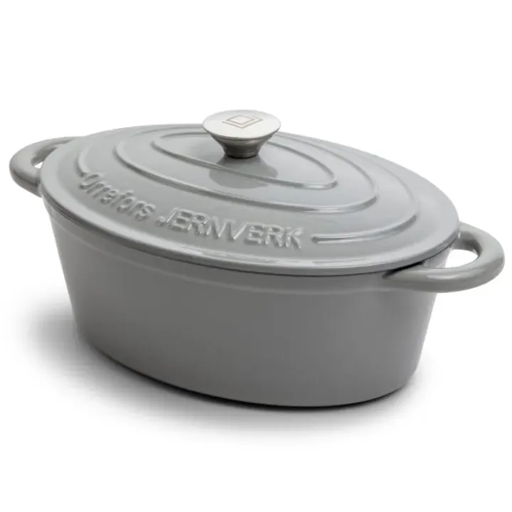 Orrefors Jernverk Enamelled Oval Iron Pan 3.5L - LT54010 (N0062)